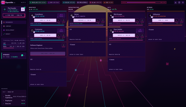 OpenIdle screenshot